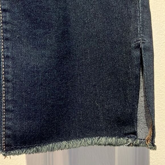 Nanette Lepore Belle Dark Wash High Rise Ankle Slim Jeans Size 16 - Picture 6 of 13